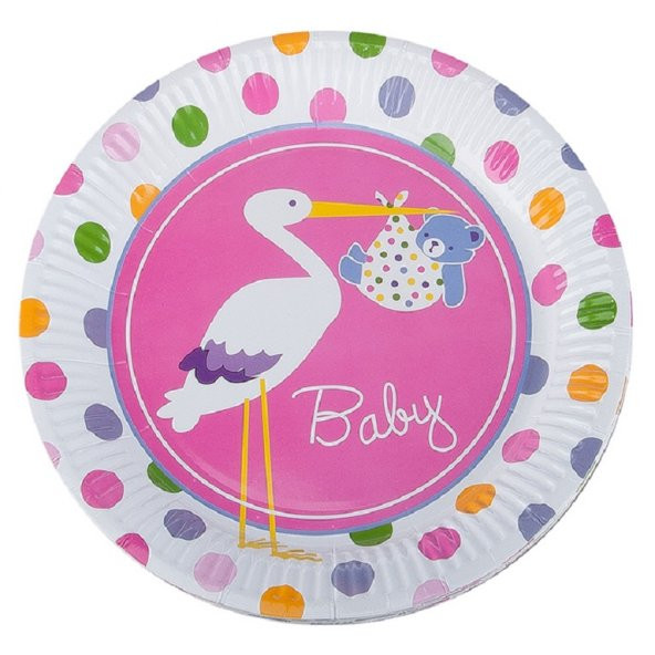 TABAK BABY PEMBE 8Lİ ürün görseli 1
