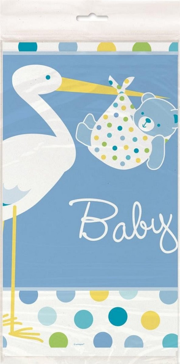 BABY BOY MASA ÖRTÜSÜ 137CM X 213CM(PLASTİK) ürün görseli 1