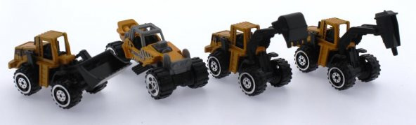 4Lü Die Cast İtfaiye Seti - Resim 4