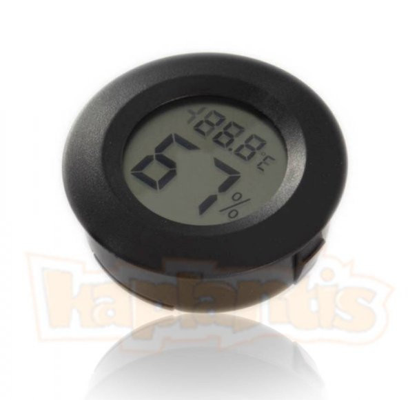 AEK-Tech Panel Tip Dijital Termometre Nem Ölçer - Resim 3