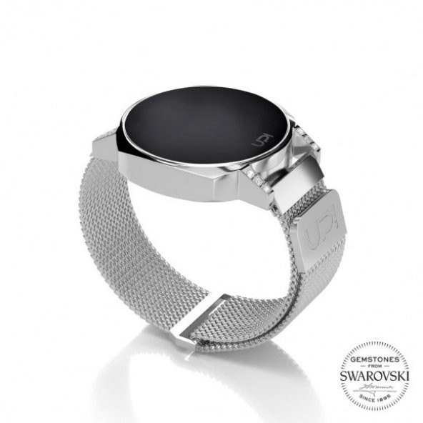 UPWATCH XT MINI SILVER SWAROVSKI ZIRCONIA UNİSEX KOL SAATİ ürün görseli 1