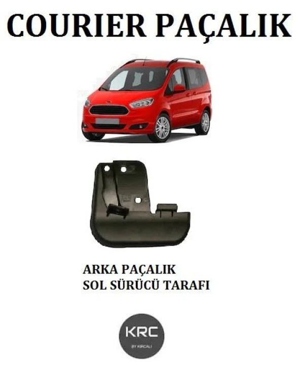Ford Courier Paçalık Arka Sol Sürücü Tarafı Tozluk 2013 2022 ürün görseli 1