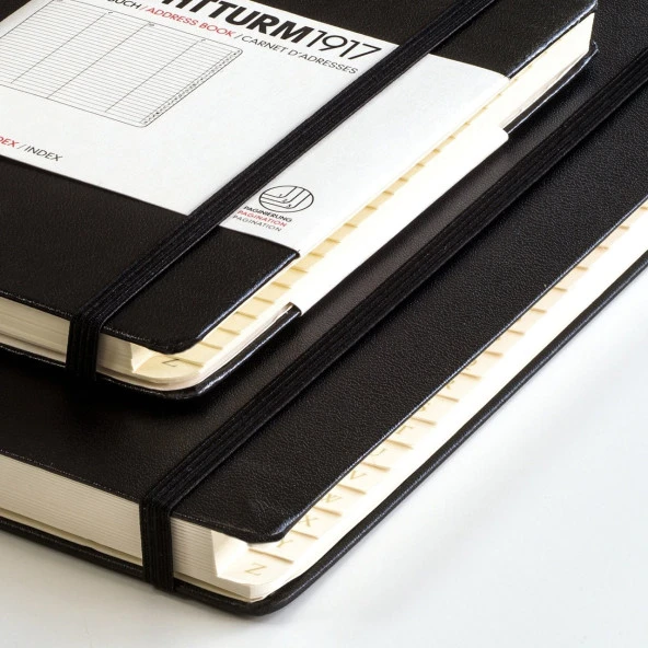 Leuchtturm1917 Adress Defteri, - Resim 3