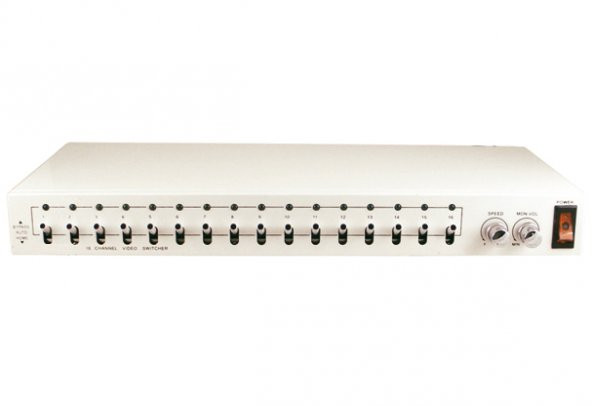 SW-716A ANALOG KAMERA 16 KANAL SIRALI GÖSTERİM CİHAZI SESLİ ürün görseli 1
