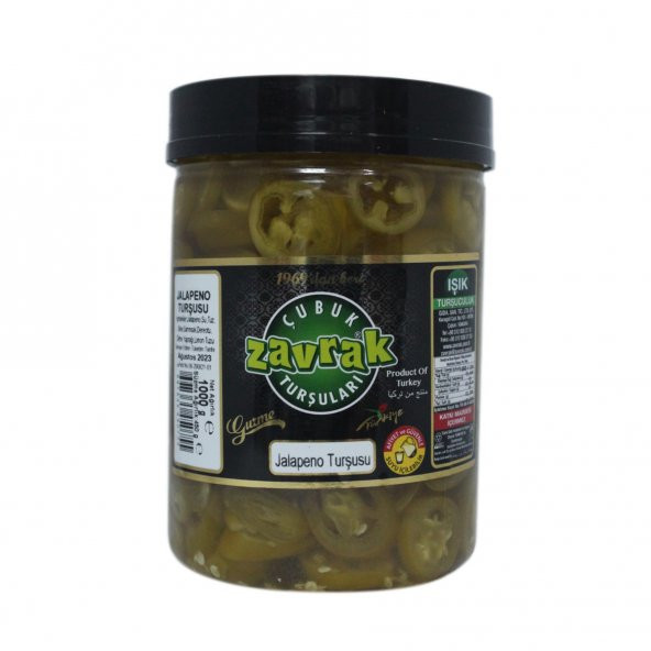 Zavrak Jalapeno Turşusu 1000 g e ürün görseli 1