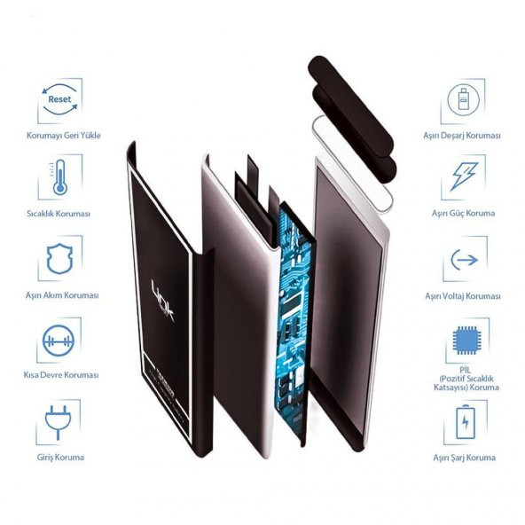 LinkTech iPhone 6 Plus Premium Batarya 3400 mAh - Resim 3