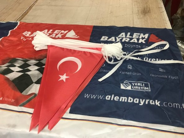 Türk Bayrağı 30x45 Dizili ürün görseli 1