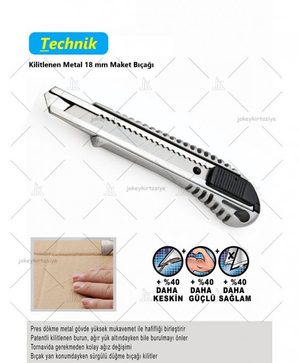 Technik Metal Gövdeli 1.Kalite Büyük BOY Falçata ürün görseli 1