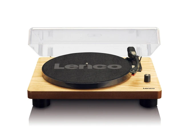 Lenco LS-50 WD Ahşap Hoparlörlü USBli MP3e Kayıt Özellikli Pikap Plak Çalar ürün görseli 1