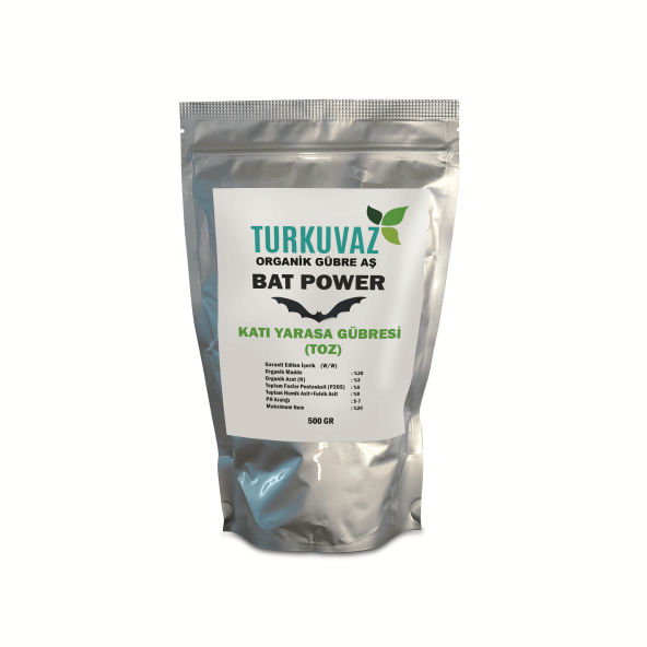 Turkuvaz Bat Power 500 Gr. Organik Toz Yarasa Gübresi ürün görseli 1