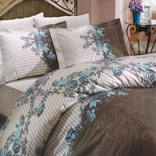 Hobby Poplin Delfina Çift Kişilik Nevresim Takımı ürün görseli 1