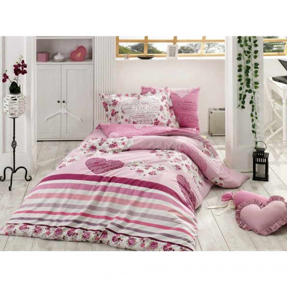Hobby Poplin BellaTek Kişilik Nevresim Takımı ürün görseli 1