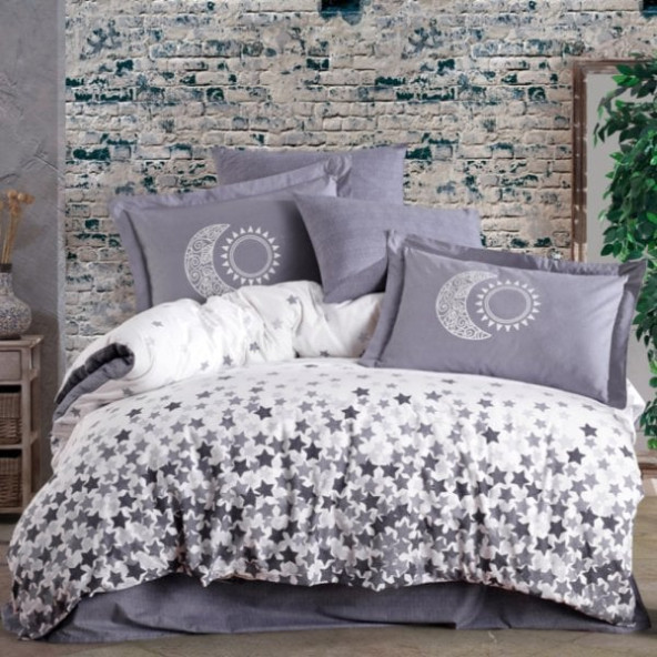 Hobby Poplin Stars Tek Kişilik Nevresim Takımı ürün görseli 1