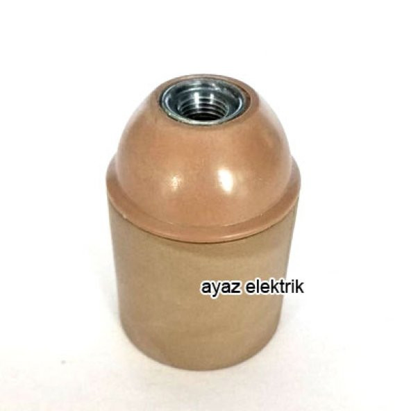 Marketcik E27 Gold Bakalit İtalyan Duy, Standart Avize Ampul Duyu ürün görseli 1