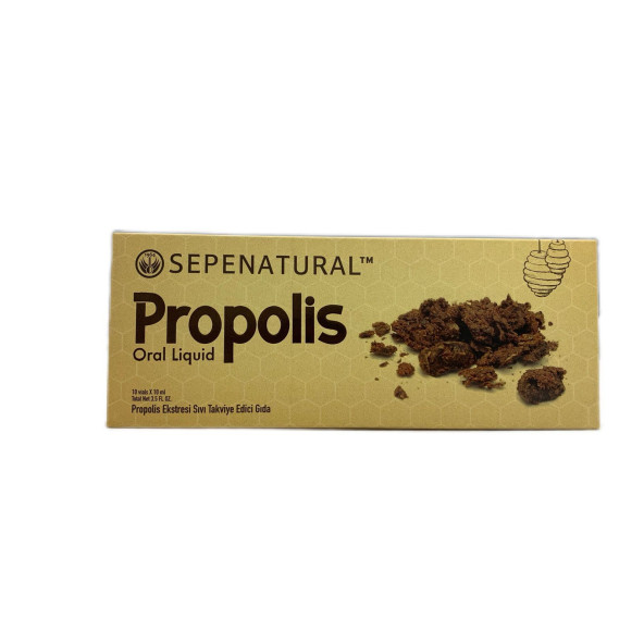 Propolis Extract Ekstrakt Likit 300mg x 10ml x 10 Ampul ürün görseli 1