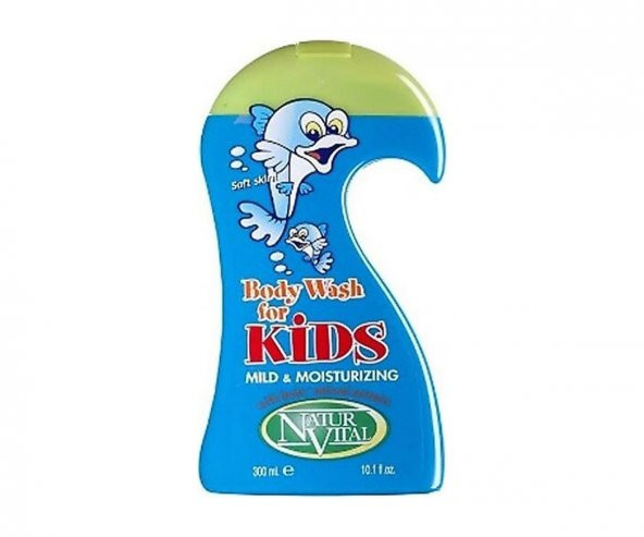 Natur Vital Kids Organik Bebek ve Çocuk Vücut Şampuanı 300 Ml ürün görseli 1