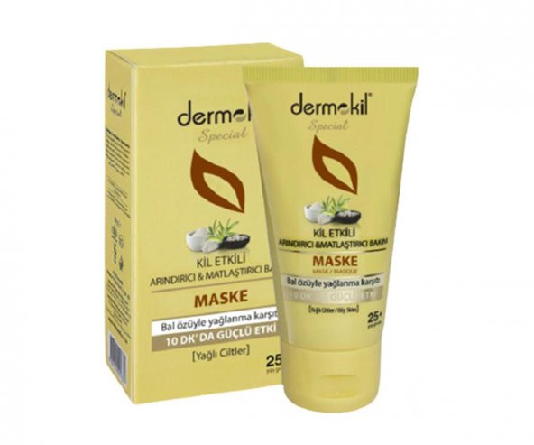 Dermokil Maske 25+Yaş 50Ml Yağlı Ciltler ürün görseli 1