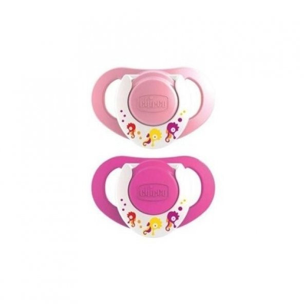 Chicco Physioring Pembe Kaucuk 4 ay+ 2Lı - Resim 2