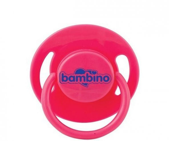 Bambino Emzik Silikon Kiraz Uç No:2 / Pembe / 6-12 Ay ürün görseli 1