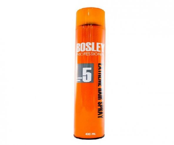 Bosley Professional Extra Strong 5 Turuncu Saç Spreyi 400 Ml ürün görseli 1