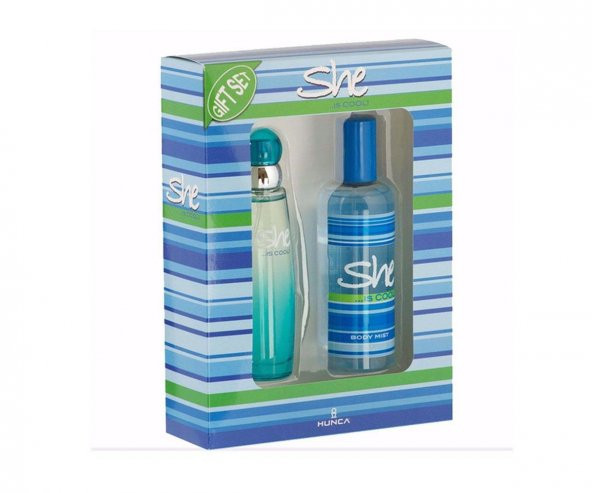 She Is Cool 50 Ml Edt Kadın Parfüm + 150 Ml Deodorant Set ürün görseli 1