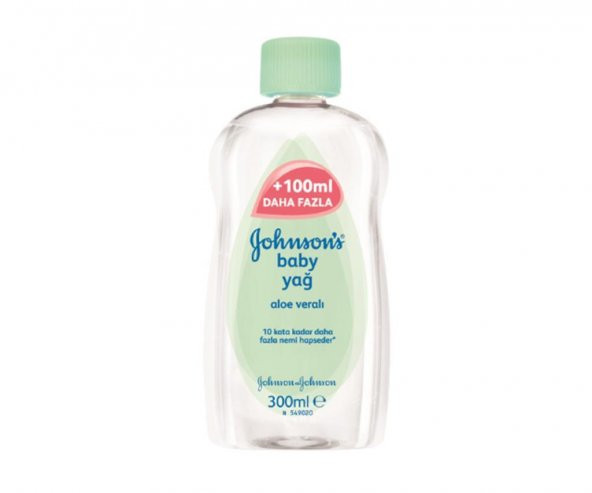 Johnsons Baby Nem.Yağ 300Ml Aloe Veralı ürün görseli 1