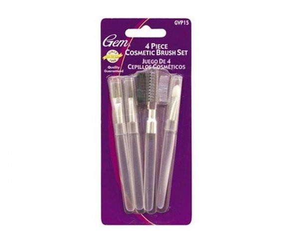 Trim Gem Kozmetik Brush Set 4lü ürün görseli 1