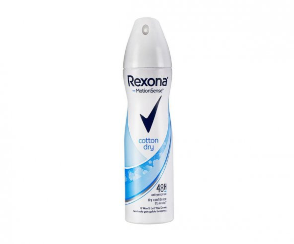 Rexona Deodorant Sprey Cotton Dry 150 Ml ürün görseli 1