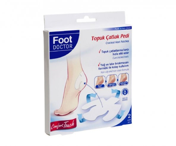 Foot Doctor  Ayak Koruyucu Topuk Çatlak Flasteri ürün görseli 1