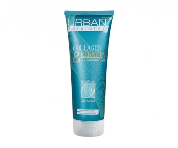 URBAN Care Collagen  Keratin Kuru Mat Saçlar için Hacimlendirici Şampuan -200ml ürün görseli 1