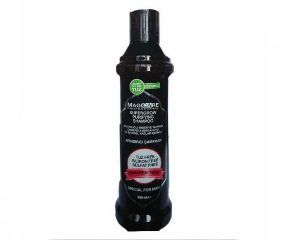 Magicare Erkeklere Özel Arındırıcı Tuzsuz Şampuan 400 ml ürün görseli 1