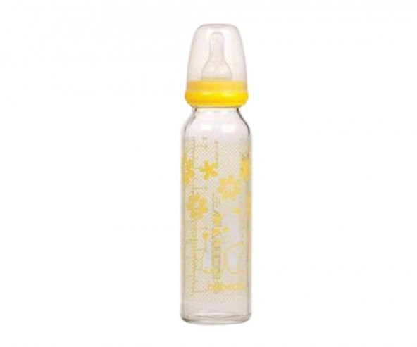 Bebedor Cam Biberon SL 250 ml Sarı ürün görseli 1