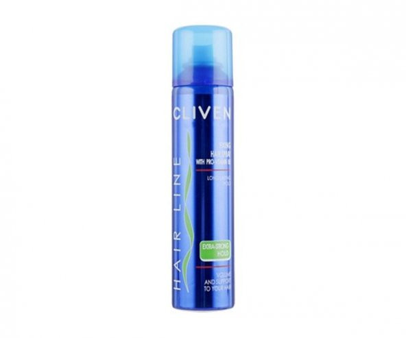 Cliven Hairspray Extra Strong Hold 250 Ml - Extra Güçlü Tutuş Saç Spreyi ürün görseli 1