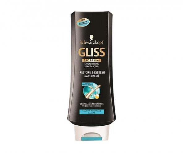 Gliss Restore Refresh Saç Kremi 400Ml ürün görseli 1