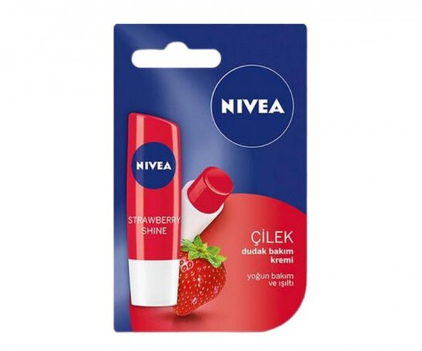 Nivea Çilek Dudak Bakım Stıck 4,8G ürün görseli 1