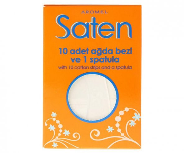 Saten Ağda Bezi 10Lu+1 Spatula ürün görseli 1