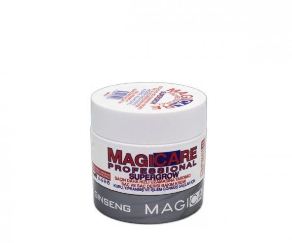 Magicare Supergrow Saç Ve Saç Derisi Bakım Kremi (Kuru, Yıpranmış Ve İşlem Görmüş Saçlar İçin) 200 ml ürün görseli 1
