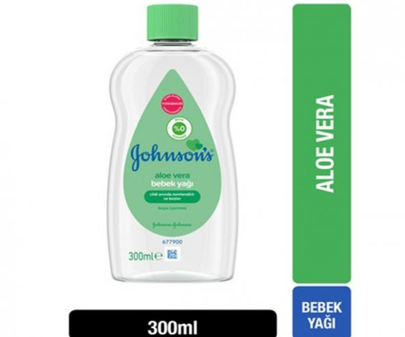 Johnsons Baby Oil/Yağ Aloe 300 Ml ürün görseli 1