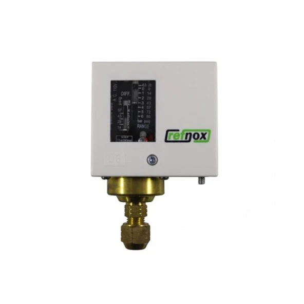 Refnox RPC-105-M Tekli Yüksek Basınç Manuel Prosestat 026BF1003 ürün görseli 1