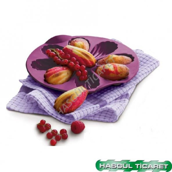 Tupperware SİLİKON PİŞİRME KALIBI İSTİRİDYE SİLİKON KEK KALIBI HSGL - Resim 5