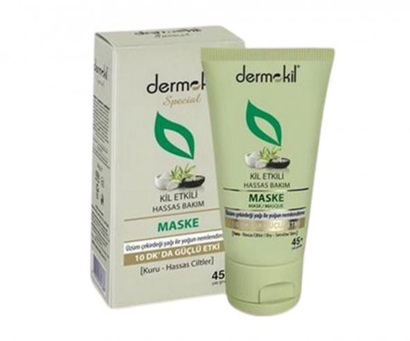 Dermokil Maske 45+Yaş 50Ml Kuru/Hassas Ciltler ürün görseli 1