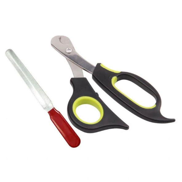 Nunbell Kedi Köpek Tırnak Makası + Törpü 14 cm ürün görseli 1