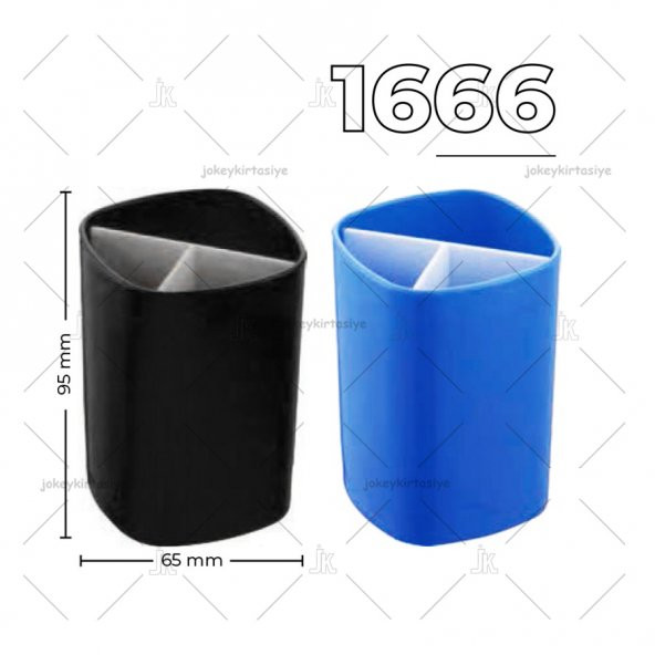 3 Bölmeli Masa Üstü Kalemlik ürün görseli 1