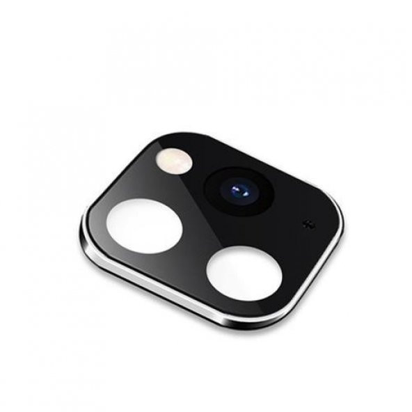 iPhone 11 Pro - 11 Pro Max 3D Metal Kamera Koruyucu ürün görseli 1