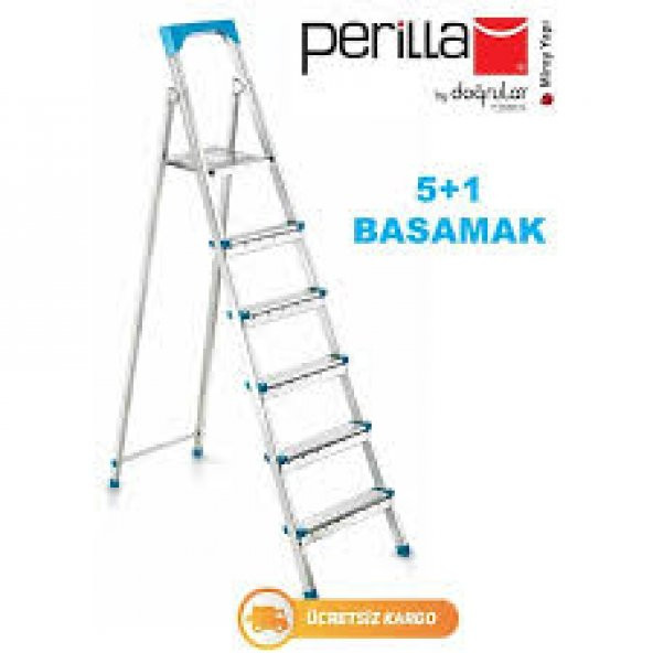 MERDİVENMerdiven Döğrular Perilla 5+1 katlanabilir - Resim 2