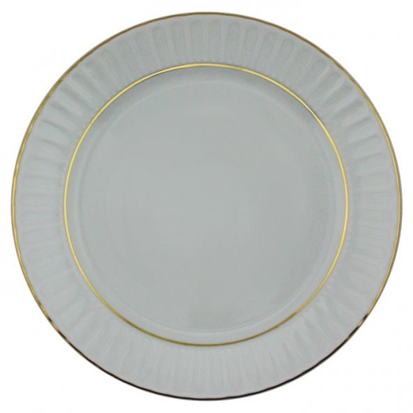 Güral Porselen 12li Servis Tabağı - 25cm - Resim 4