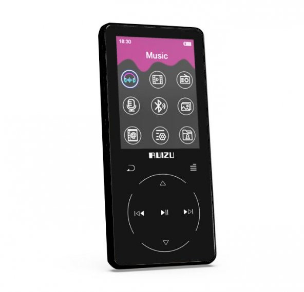 Ruizu D16 Dokunmatik Bluetooth MP3 Çalar 8GB - Resim 2