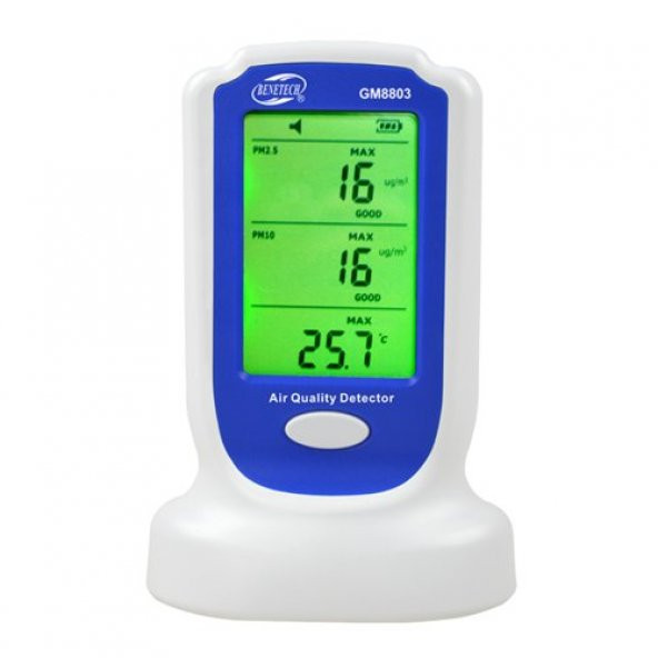 Benetech GM8803 Hava Kalite Ölçüm Cihazı PM2.5 PM10 ürün görseli 1