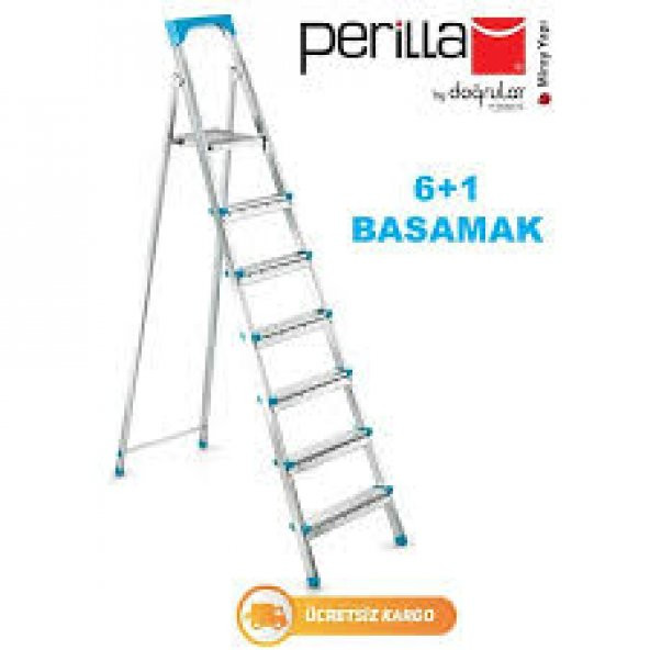 MERDİVENMerdiven Döğrular Perilla 6+1 katlanabilir Merdiven ürün görseli 1
