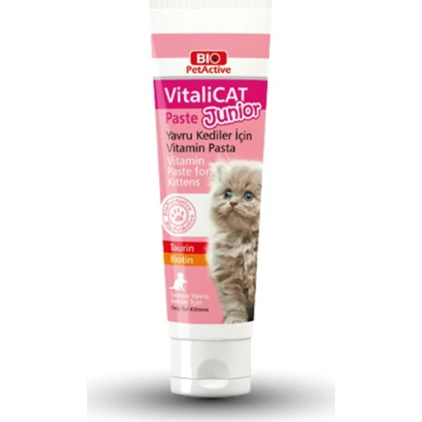 Biopetactive VitaliCat Paste Junior 100 ml Skt:04/2027 ürün görseli 1